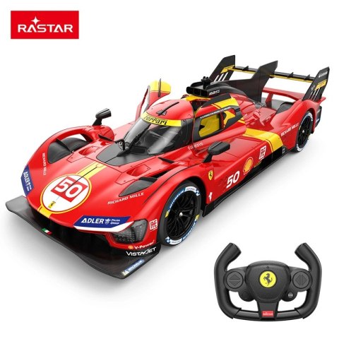 Samochód zdalnie sterowany Ferrari 499P R/C skala 1:14 Rastar 10110 RASTAR