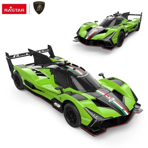 Samochód zdalnie sterowany Lamborghini SC63 LMDH R/C skala 1:24 Rastar 10160 RASTAR