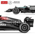 Samochód zdalnie sterowany Mercedes AMG F1 W15 E R/C skala 1:12 Rastar 10250 RASTAR