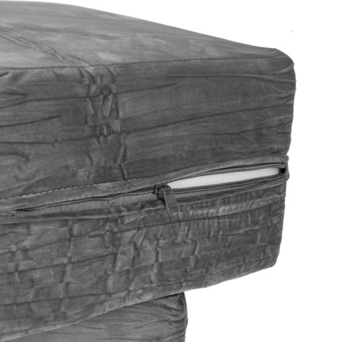 Sofa modułowa składana dla dzieci DIY 4 miękkie poduchy - szara ECOTOYS ECOTOYS