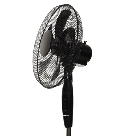 Wentylator podłogowy wiatrak stojący 45W 3 tryby pracy 5 łopatek czarny LONGWELL INDUSTRIAL LTD