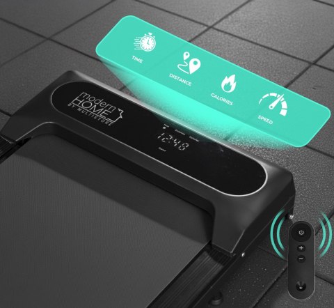 Bieżnia domowa elektryczna walking pad treningowy pod biurko 6 km/h ModernHome ModernHome