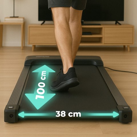 Bieżnia domowa elektryczna walking pad treningowy pod biurko 6 km/h ModernHome ModernHome