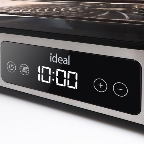 DUŻA Suszarka do grzybów owoców warzyw IDEAL INOX + termoobieg 400W + timer IDEAL