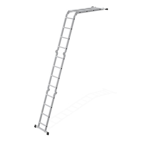 Drabina aluminiowa wielofunkcyjna 4x4 przegubowa składana 150 kg ModernHome ModernHome