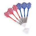 Elektroniczna tarcza do darta gry w rzutki lotki tablica LCD 38 cm 18 gier zestaw 6 rzutek MULTISTORE