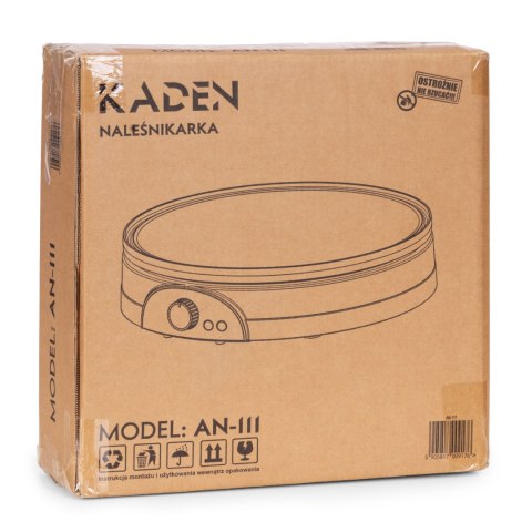 Elektryczna naleśnikarka dwustronna patelnia do naleśników i pankejków nieprzywierająca 1500W KADEN KADEN