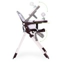 Fotelik krzesełko do karmienia dzieci składane + zabawki ECOTOYS ECOTOYS