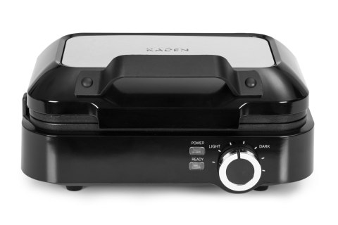 Gofrownica na 2 duże gofry nieprzywierająca powłoka regulacja temperatury 1200W KADEN KADEN