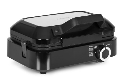 Gofrownica na 2 duże gofry nieprzywierająca powłoka regulacja temperatury 1200W KADEN KADEN