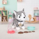 Interaktywny piesek na smyczy husky chodzi i merda ogonem melodyjki MULTISTORE