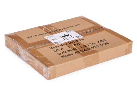 Kwietnik stojący stojak na kwiaty ozdoby 2 poziomy czarny ModernHome ModernHome