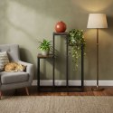 Kwietnik stojący stojak na kwiaty ozdoby 3 półki loft ModernHome ModernHome
