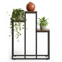 Kwietnik stojący stojak na kwiaty ozdoby 3 półki loft ModernHome ModernHome