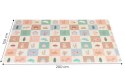 Mata piankowa dla dzieci 200x150 cm edukacyjna dwustronna składana + torba IPLAY IPLAY