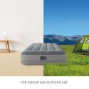 Materac dmuchany jednoosobowy 191x99x30 cm z wbudowaną pompką elektryczną INTEX 64112 INTEX