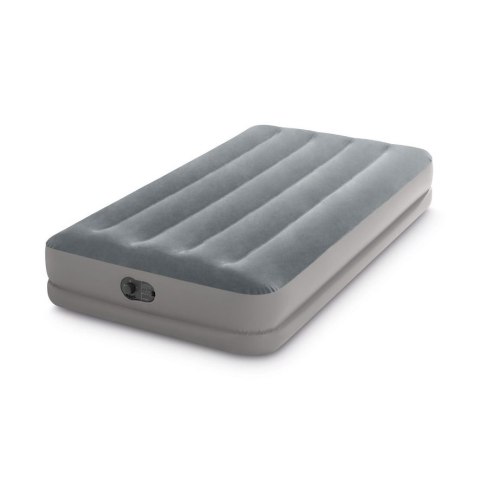 Materac dmuchany jednoosobowy 191x99x30 cm z wbudowaną pompką elektryczną INTEX 64112 INTEX