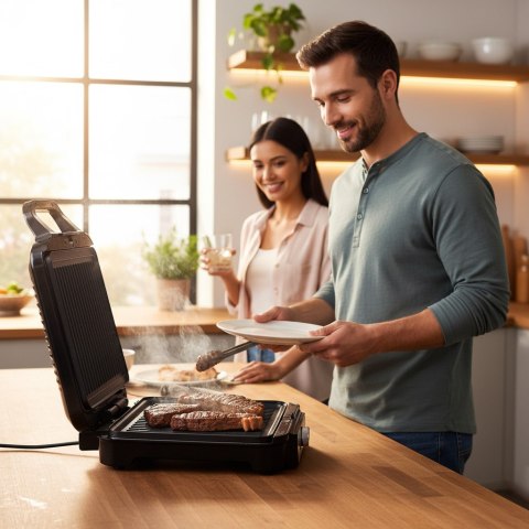 Opiekacz 3w1 gofrownica toster grill kontaktowy ryflowany 1200W KADEN KADEN