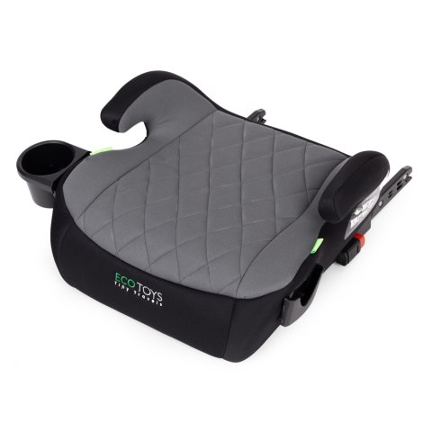 Podkładka ISOFIX samochodowa siedzisko dla dzieci i-SIZE wzrost 125-150 cm uchwyt na napoje ECOTOYS ECOTOYS