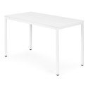 Stół do kuchni jadalni dla 4-5 osób biurko komputerowe 120x60 cm biały ModernHome ModernHome