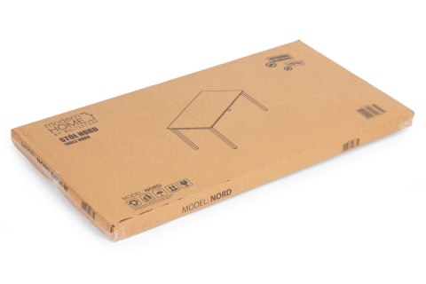 Stół do kuchni jadalni dla 4-5 osób biurko komputerowe 120x60 cm biały ModernHome ModernHome