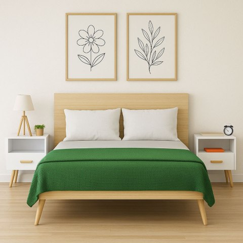 Szafki nocne zestaw 2 szt. nowoczesne stoliki kawowe białe ModernHome ModernHome