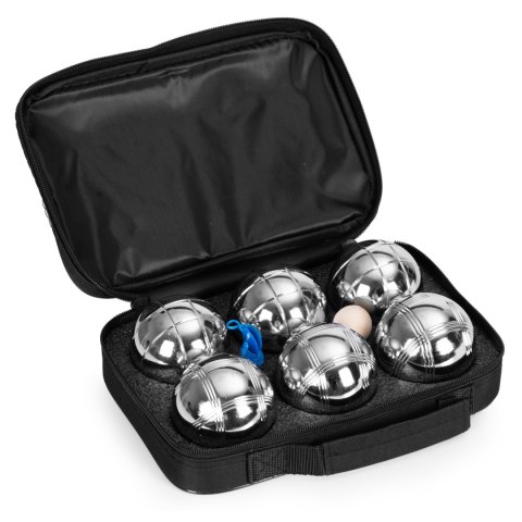Zestaw do gry w bule kule boules petanque 6 szt. + etui i akcesoria MULTISTORE
