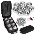 Zestaw do gry w bule kule boules petanque 8 szt. + etui i akcesoria MULTISTORE