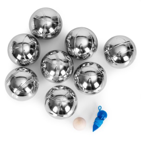 Zestaw do gry w bule kule boules petanque 8 szt. + walizka i akcesoria MULTISTORE