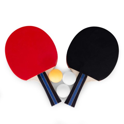 Zestaw do tenisa stołowego 2 paletki do ping-ponga 3 piłeczki MULTISTORE