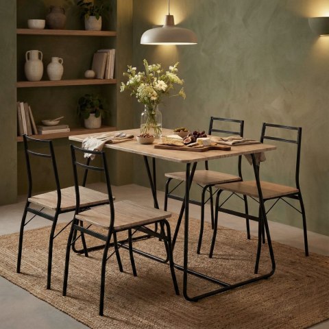 Zestaw mebli do jadalni kuchni stół + 4 krzesła PARIS ModernHome ModernHome