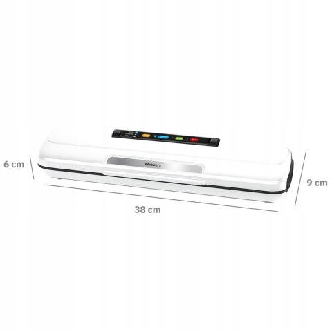 Zgrzewarka próżniowa do pakowania żywności 110W akcesoria biała WEBBER