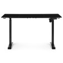 Biurko elektryczne regulowane 140x70 cm regulacja wysokości 76-121 cm ModernHome ModernHome