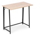 Biurko komputerowe składane 80x45 cm stolik pod laptopa loft ModernHome ModernHome
