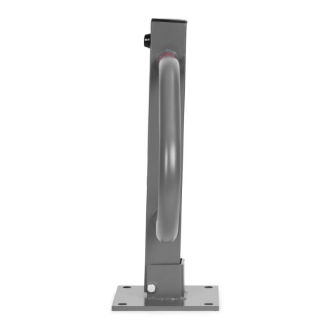 Blokada parkingowa składana zapora 50 cm na klucz z odblaskowymi pasami MULTISTORE