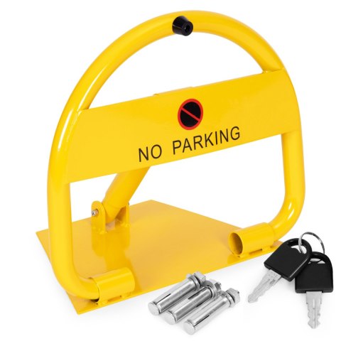 Blokada parkingowa składana zapora na klucz 40 cm MULTISTORE