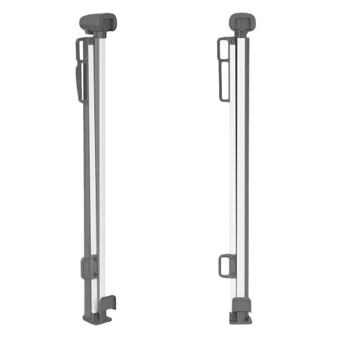 Bramka barierka roleta 160 cm ochronna zabezpieczająca na schody i drzwi szara ECOTOYS ECOTOYS