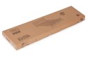Łóżko metalowe 160x200 cm ze stelażem czarna rama ModernHome ModernHome