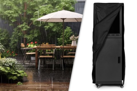 Ogrzewacz gazowy promiennik grzejnik 13 kW szklany na ogród patio reduktor kamienie wulkaniczne pokrowiec MultiGarden MultiGarden