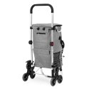 Wózek na zakupy składany torba 30 litrów potrójne koła kieszeń termiczna ModernHome ModernHome