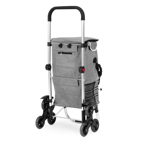 Wózek na zakupy składany torba 30 litrów potrójne koła kieszeń termiczna ModernHome ModernHome