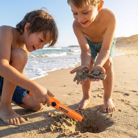 Wykrywacz metali Pinpointer detektor ręczny wodoodporny z latarką LED MULTISTORE