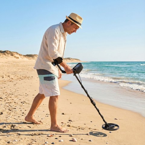 Wykrywacz metali detektor 2 tryby do poszukiwań złota srebra monet MULTISTORE