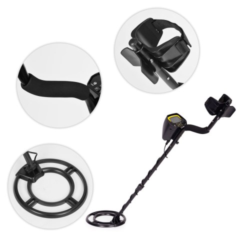 Wykrywacz metali detektor 3 tryby do poszukiwań złota srebra monet LCD MULTISTORE