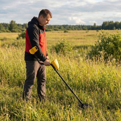 Wykrywacz metali detektor 3 tryby do poszukiwań złota srebra monet pinpoint LCD MULTISTORE