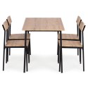 Zestaw mebli do jadalni kuchni stół + 4 krzesła MALMO ModernHome ModernHome