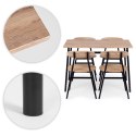 Zestaw mebli do jadalni kuchni stół + 4 krzesła OSLO ModernHome ModernHome